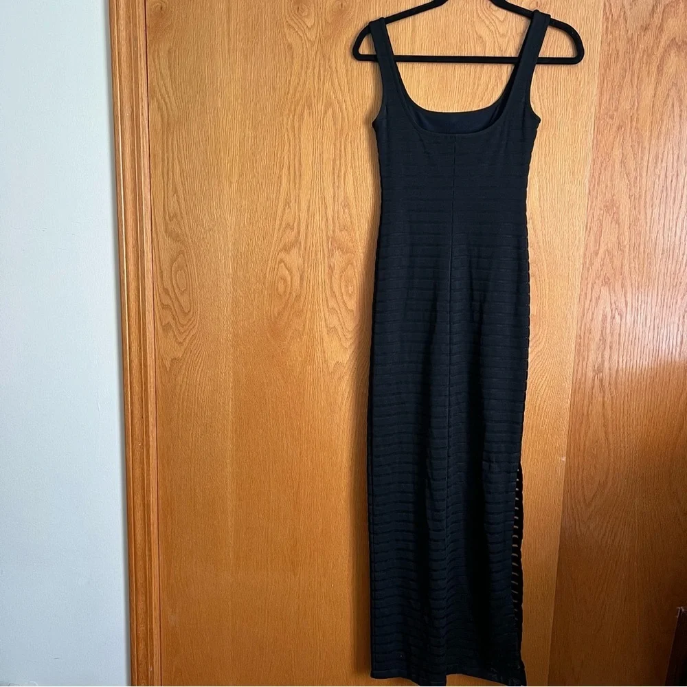 Michel Stephen Paris size small Via mode striped maxi dress - Picture 3 of 9